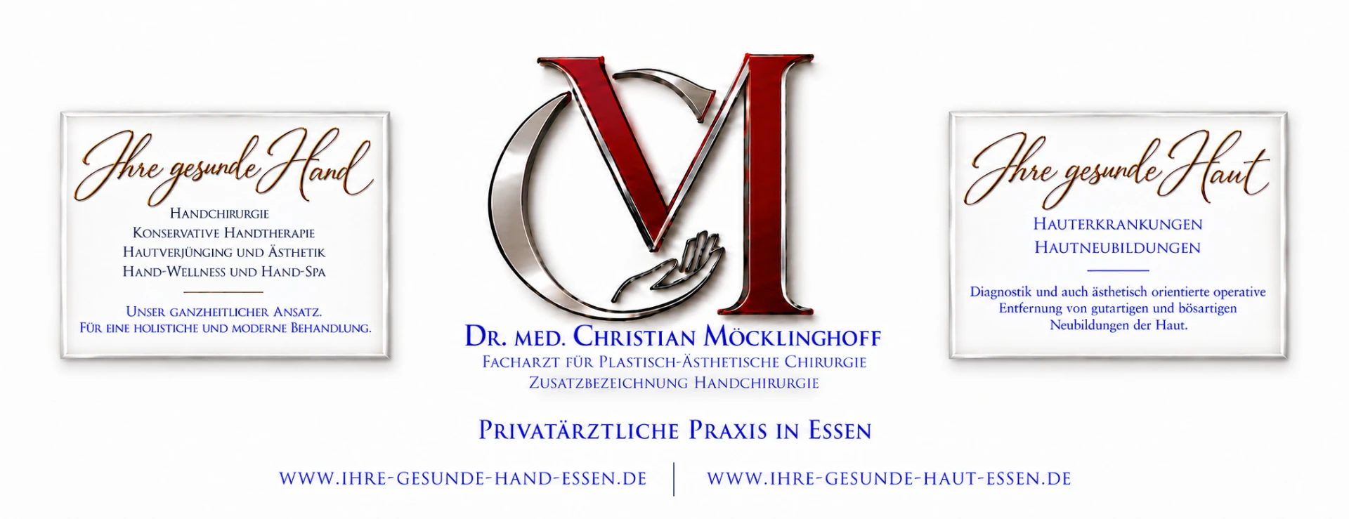 Privatärztliche Praxis Dr. med. Christian Möcklinghoff – Ihre gesunde Hand und Ihre gesunde Haut